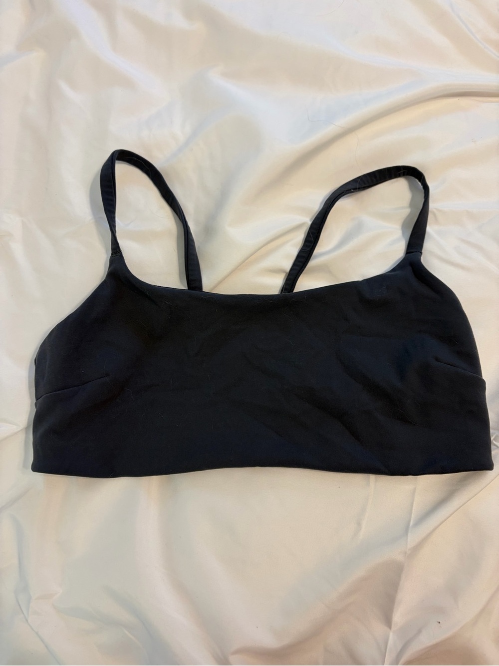 Lulu oil grey wunder train scrappy bra